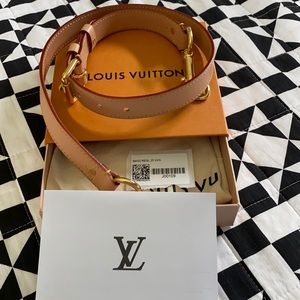Louis Vuitton VVN Vachetta strap